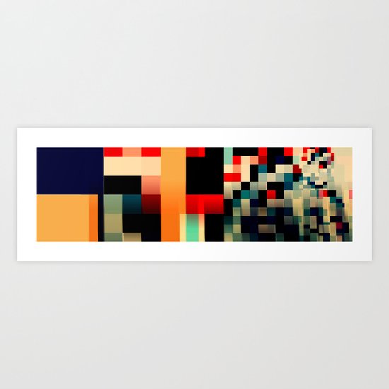 Patchwork III Art Print