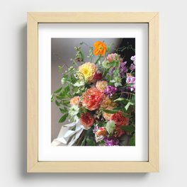 Flower Design 11 Recessed Framed Print