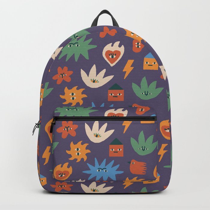 Funky faces Backpack