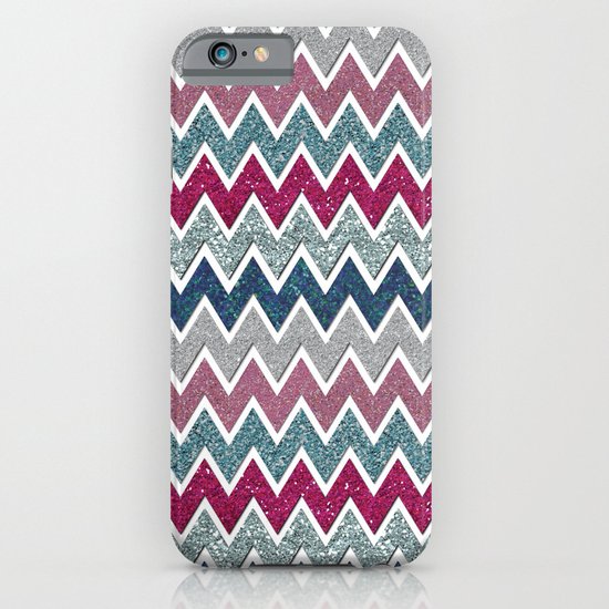 glitter chevron iPhone & iPod Case