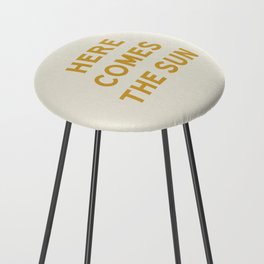 Here comes the sun Counter Stool