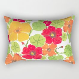 Wild floral design Rectangular Pillow