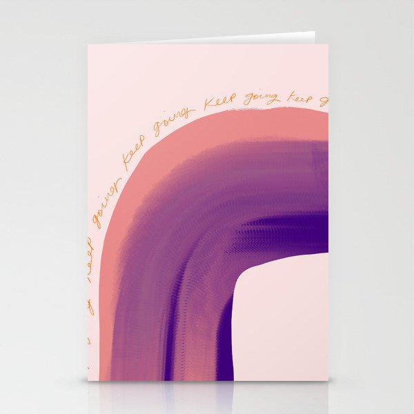 "Keep Going" Stationery Cards