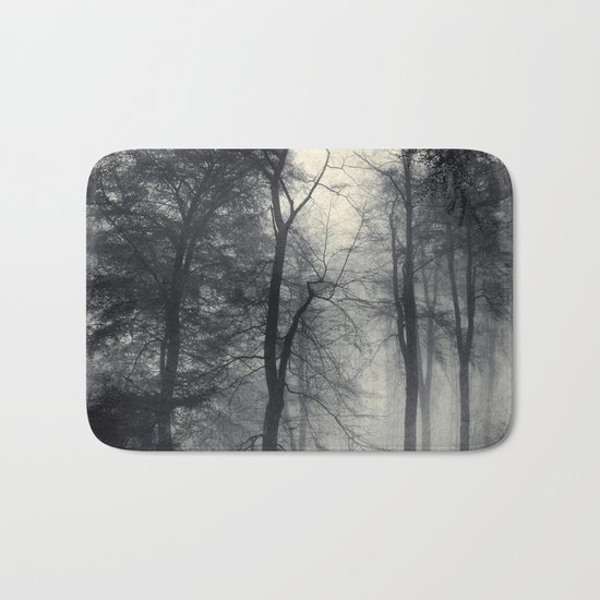 realm of shades - misty forest Bath Mat