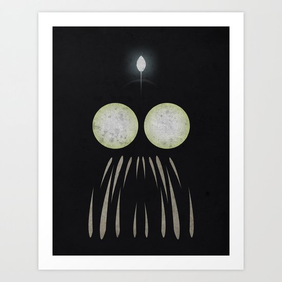 Hereeeee, Fishy Fishy Fishy Art Print
