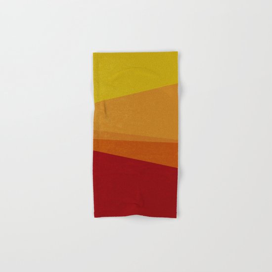 Stripe X Orange Peel Hand & Bath Towel