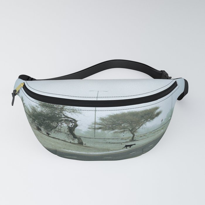 Destroyed Tree Fanny Pack