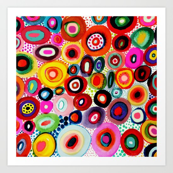 tourbillons Art Print