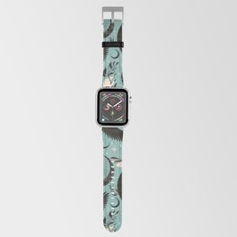 Raven Tarot blue Apple Watch Band