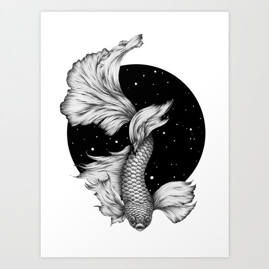 The Splendid Waters Art Print