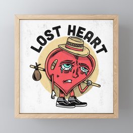Lost Heart Framed Mini Art Print