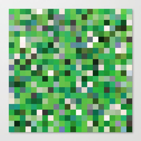 Pixel Painting Canvas Print