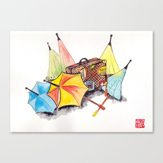 Case and point Canvas Print