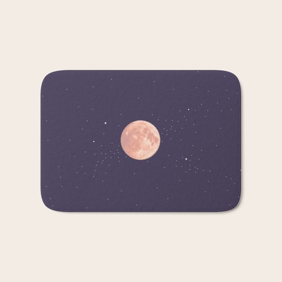 Supermoon Bath Mat