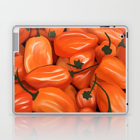 Habanero Peppers Laptop & iPad Skin