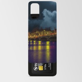 Great Britain Photography - London City Lit Up In The Night Android Card Case