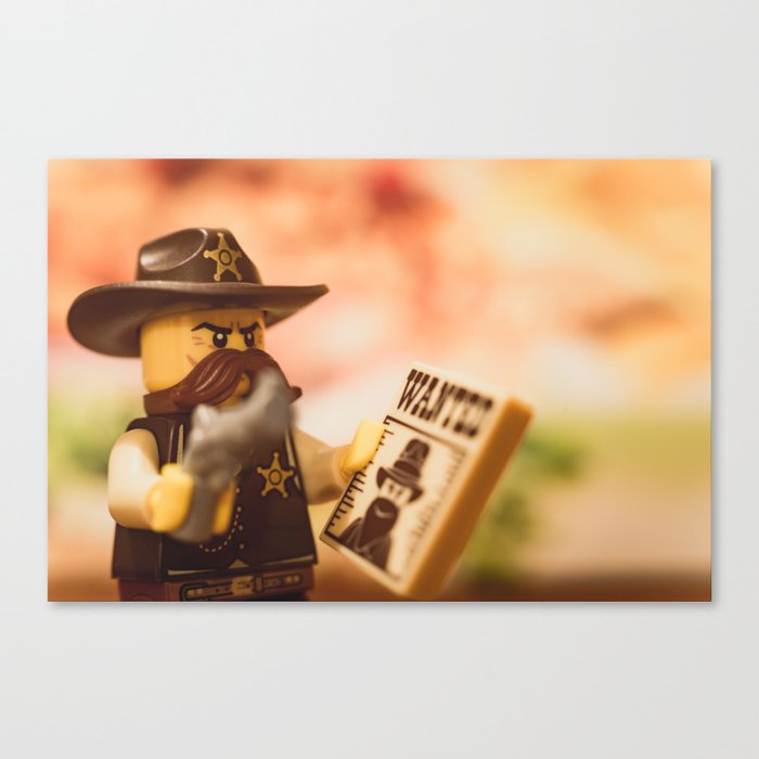 Wanted Canvas Print