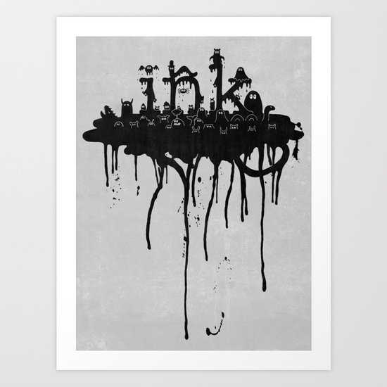 ink Art Print