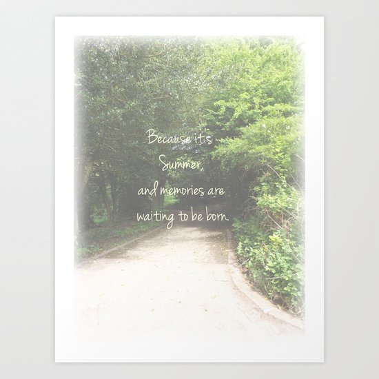 For Forever Summers Art Print