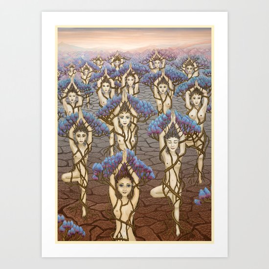 Womanity Art Print