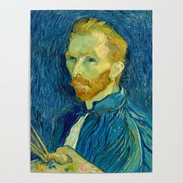 Self-Portrait, 1889 by Vincent van Gogh Poster