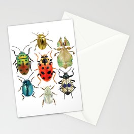 Beetle Compilation Stationery Card