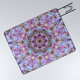 Astrid - Psychedelic Kaleidoscopic Design Picnic Blanket