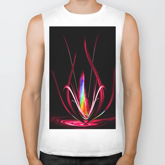 Abstract perfektion - Lightshow Biker Tank