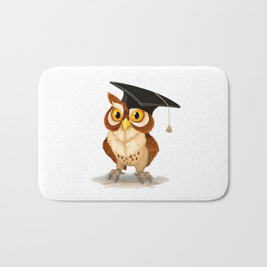 Graduated OWL Bath Mat