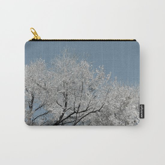 White landscape Carry-All Pouch