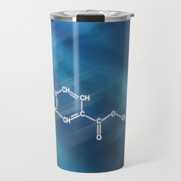 Polyethylene terephthalate or PET Structural chemical formula Travel Mug