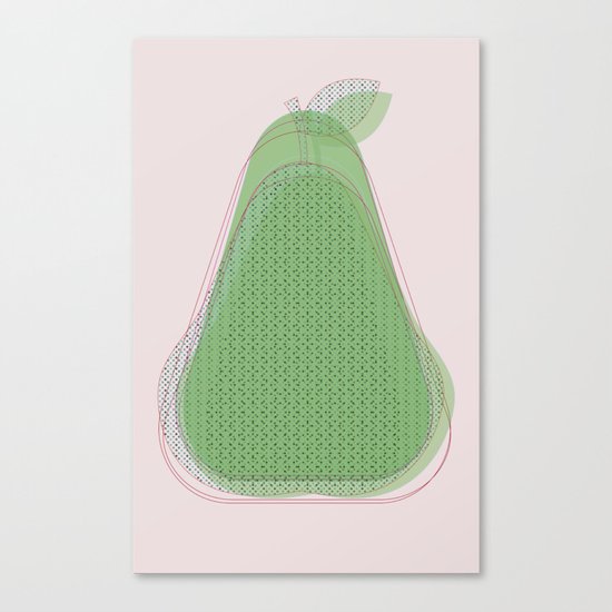 Pear Canvas Print