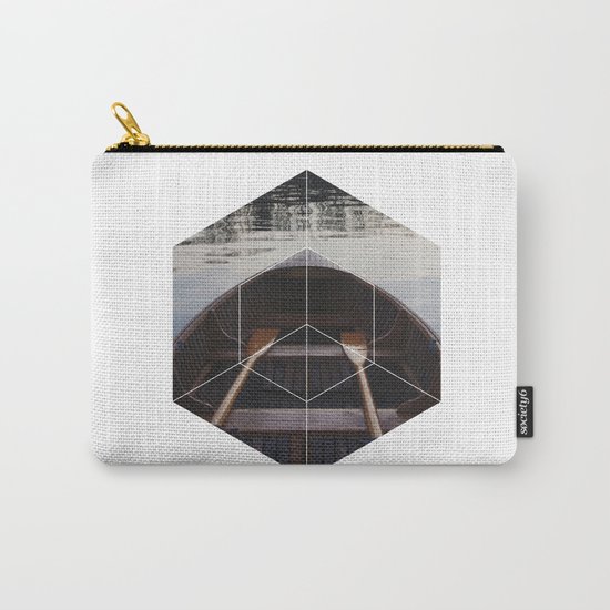 Peace of Mind Boat - Geometric Photography Carry-All Pouch