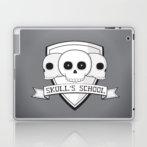 Skull's School Laptop & iPad Skin