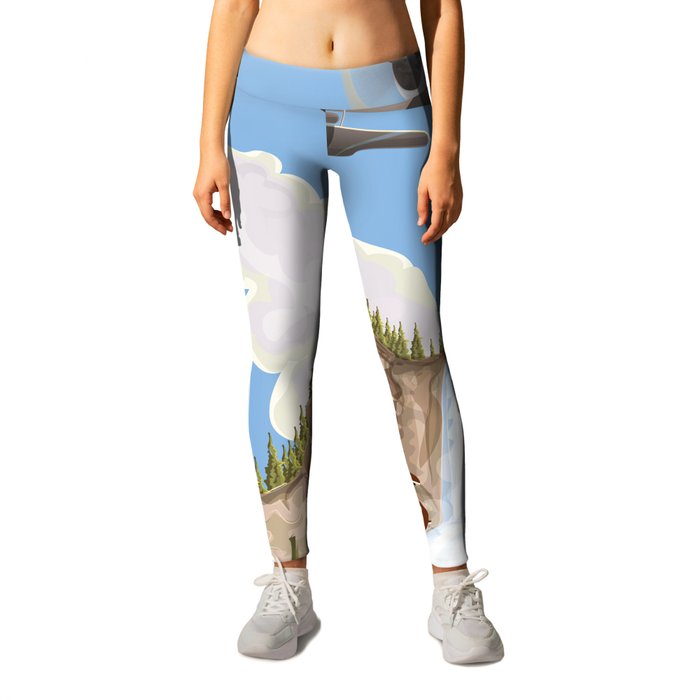 fly to Georgia Leggings