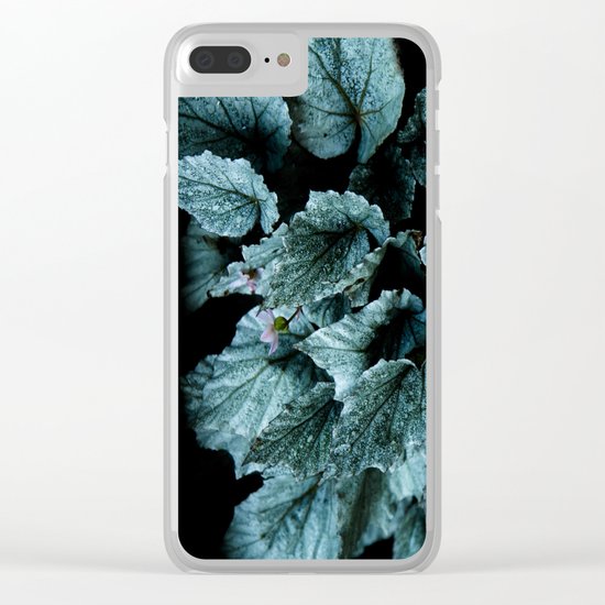 Powerful nature. Begoniaceae Clear iPhone Case