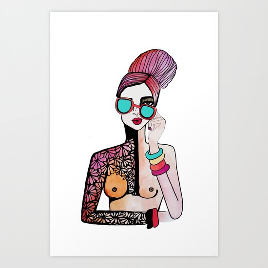 Guapa Art Print