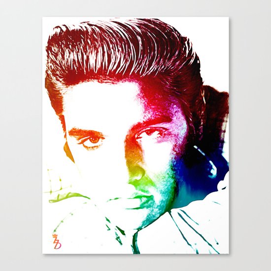 Elvis Canvas Print