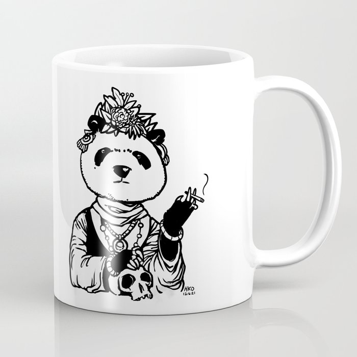 Panda Kahlo Coffee Mug