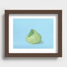 Unexpected Quince Recessed Framed Print