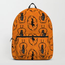 krampus christmas pattern Backpack