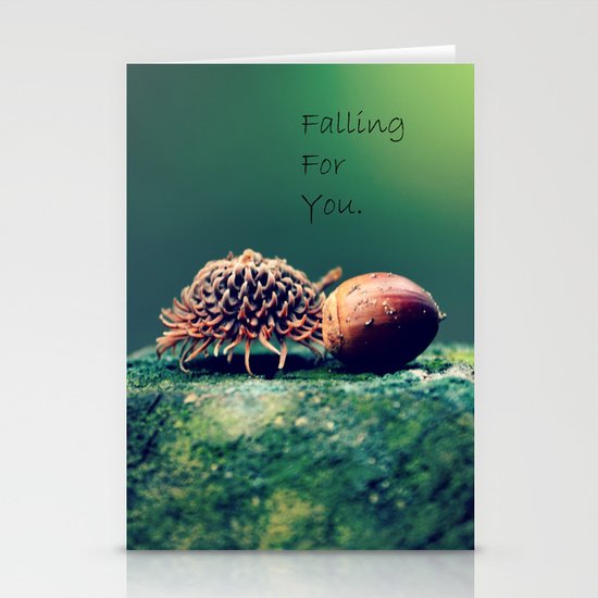Falling For You Stationery Cards