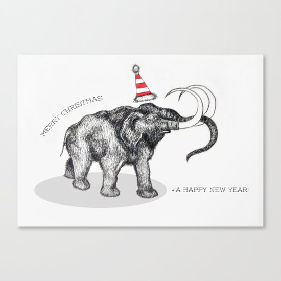 Merry Christmas Canvas Print