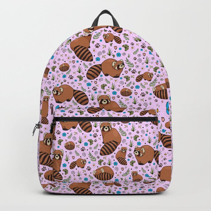 Cute Red Pandas Backpack by Nemki Society6