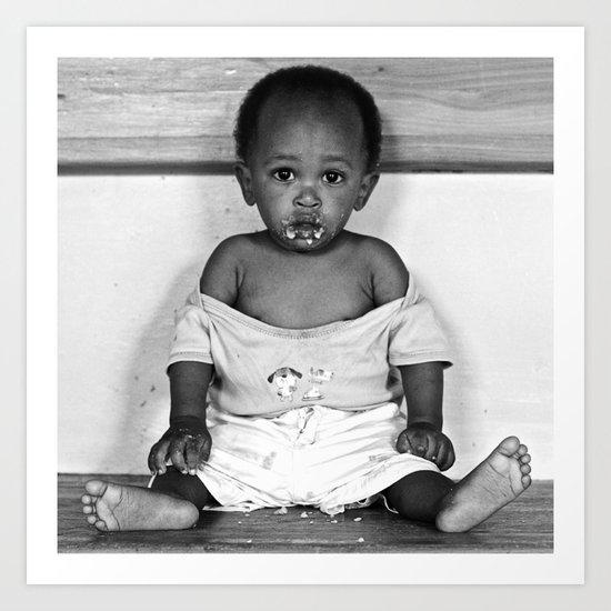Orphan Boy Art Print