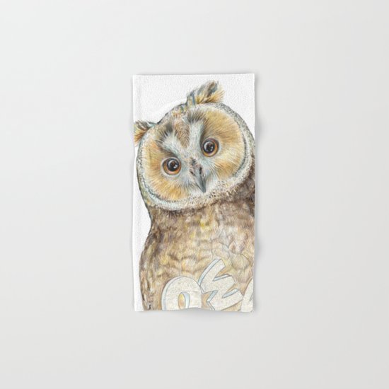 Owl Hand & Bath Towel