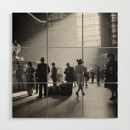 Grand Central Terminal - NYC - 1941 Wood Wall Art