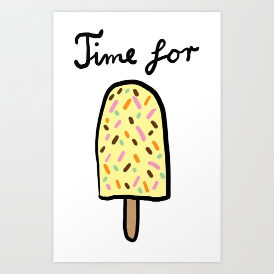 Popsicle Art Print