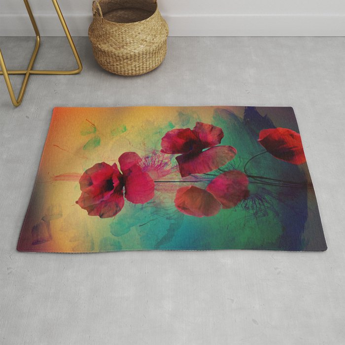 Poppies Rug