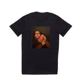 Danny DeVito with his beloved ham T Shirt | Rum, Curated, Reynolds, Danny, Funny, Actor, Movies & TV, Renaissance, Charlie Day, Oil 